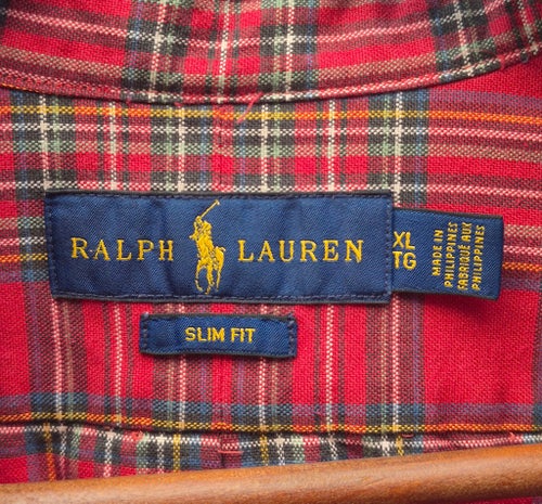 Ralph Lauren bomullskjorta, storlek L/XL