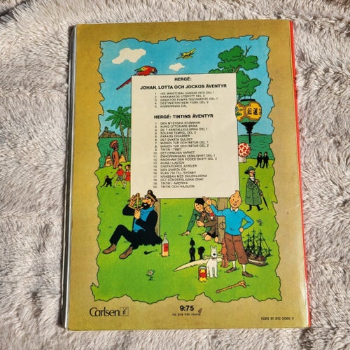 Koks i lasten av Hergé, 1975