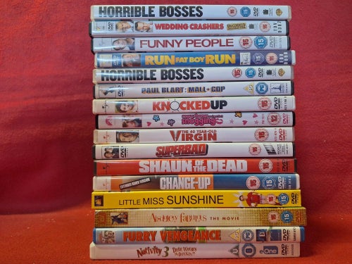 LAGERRENSNING - WEDDING CRASHERS / FUNNY PEOPLE mfl PAKET [ OLIKA SKICK ] DVD