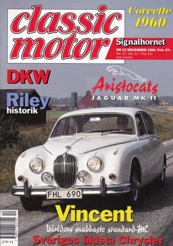 Classic 1991-12 DKW 1961.Moped Crescent 1956.Jaguar MK II