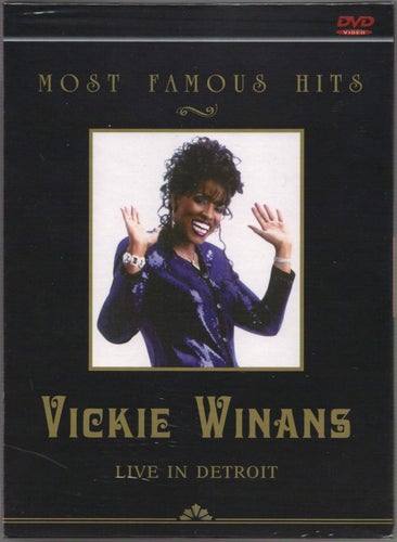 Most Famous Hits: VICKIE WINANS - Live In Detroit - DVD (INPLASTAD)