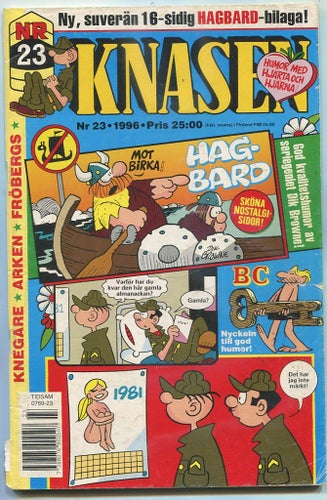Knasen 1996 nr 23 Hagbard, Fröbergs BC Betty Rödöga Trollis