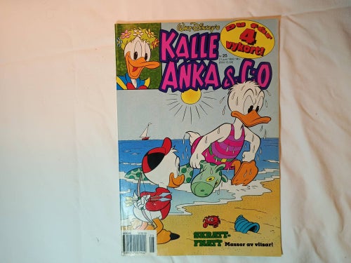 Kalle Anka & co - 1993 nr 25 - Bilaga: 4 Vykort