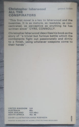 All the Conspirators av Christopher Isherwood, 1967