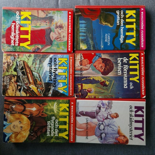 Kitty av Carolyn Keene Ungdomsböcker från B. Wahlströms
