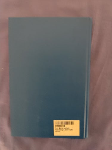 Financial Book: Time Series Analysis, Forecasting and Control, nästan som ny