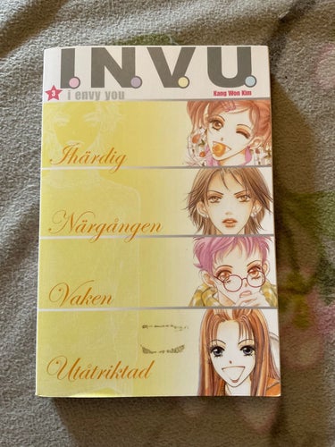 I.N.V.U. 3 - svenska INVU shoujo shojo anime manga manhwa