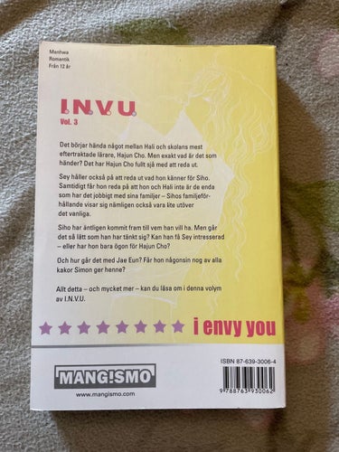 I.N.V.U. 3 - svenska INVU shoujo shojo anime manga manhwa