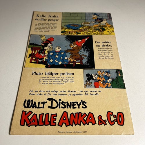 Walt Disneys serier nr 9 1955, bra skick! VG