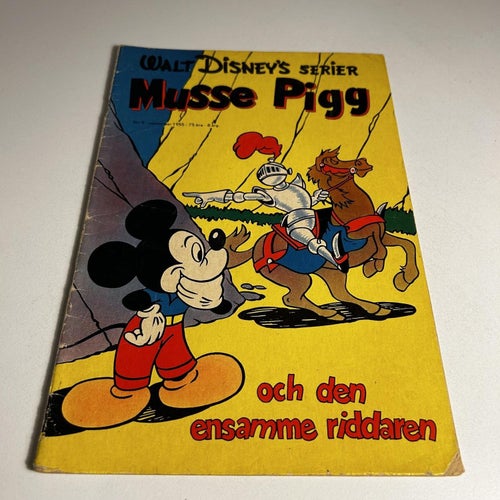 Walt Disneys serier nr 9 1955, bra skick! VG