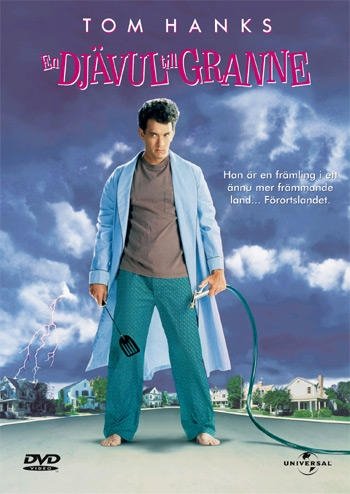 En djävul till granne - Fint skick - UTGÅTT - Tom Hanks och Bruce Dern - Raritet