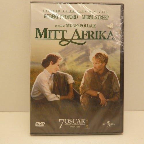 Mitt Afrika - Robert Redford - Region 2, DVD-film, Svensk text, Inplastad