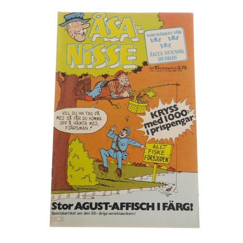Åsa Nisse - 1978 - NR 10 - Bilaga: Affisch