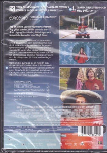 DVD / I Rymden Finns Inga Känslor / Bill Skarsgård / Ny & Inplastad