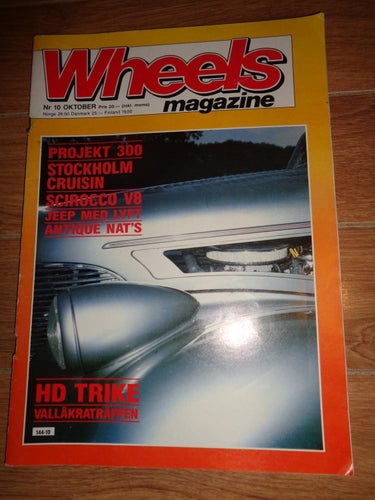 Wheels nr10 1986 De Soto 46, Chvrolet 39, Marmon coupé, Plymouth 56