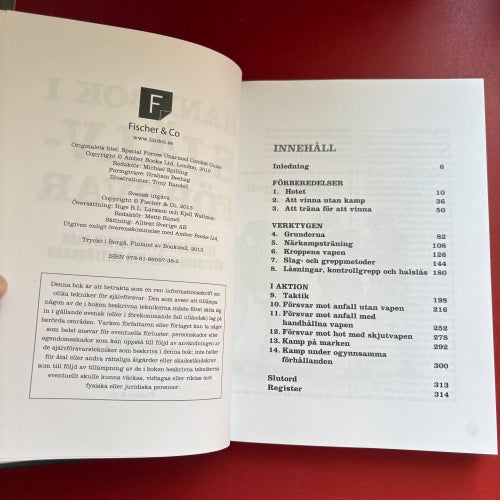 HANDBOK I SJÄLVFÖRSVAR Martin J Dougherty 2013