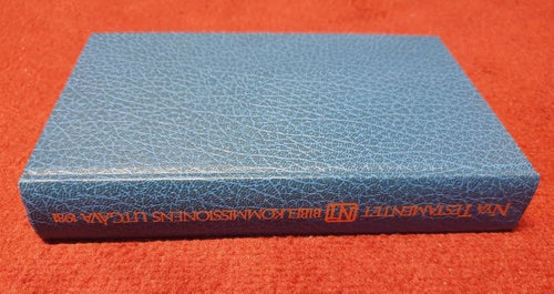 NYA TESTAMENTET Bibelkommissionens utgåva 1981, första upplagan