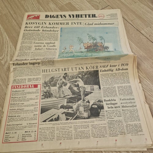 Dagens Nyheter 24 Juni 1966