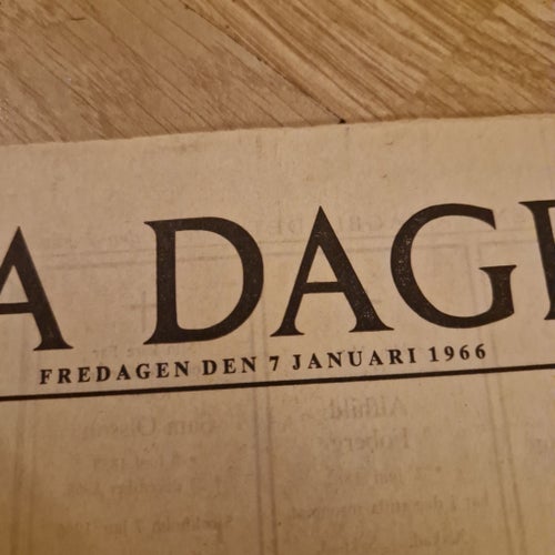 Svenska Dagbladet från 1966