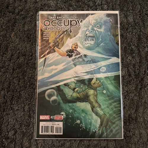 Occupy Avengers #1-2 av Walker, Pacheco, Fonteriz, Oback