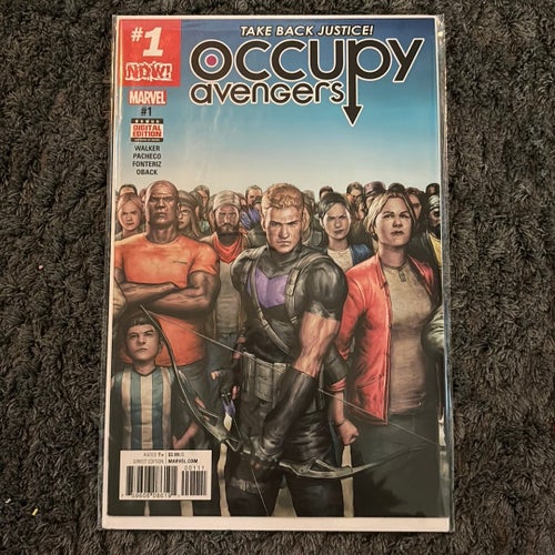 Occupy Avengers #1-2 av Walker, Pacheco, Fonteriz, Oback