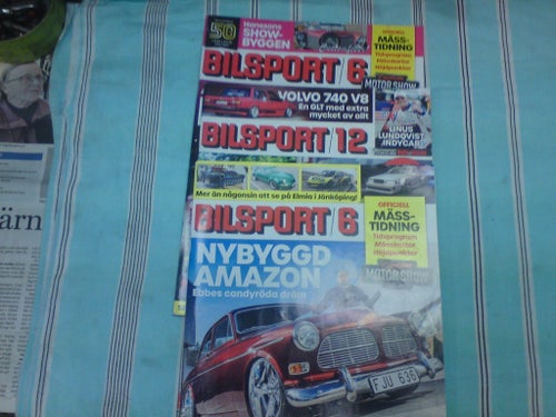Bilsport nr6 2023, nr12 2024 , nr 6 2025