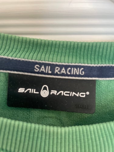 Sail Racing grön tröja, storlek SMALL