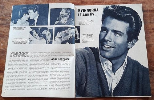 Stjärn Revyn / Idol Biblioteket / Nr 5 - 1962 / Warren Beatty /Elvis Presley mfl