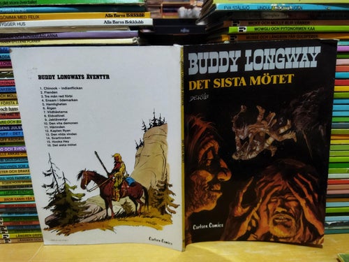 Buddy Longways äventyr 16 Det sista mötet 1988 första upplagan. Very Good plus