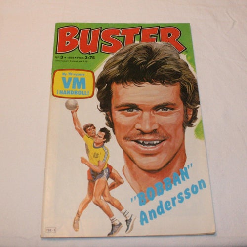 Buster - 1978 - NR 3 - Korpen, Super-Mac, Lefty, Mr Basket