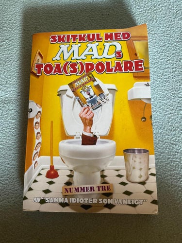 Skitkul med MADs Toa(s)polare Vol 3 - svenska comic serie humor MAD
