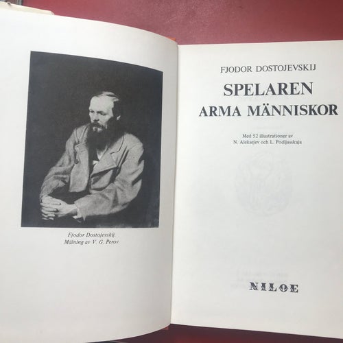 SPELAREN Arma människor Fjodor Dostojevskij 1984