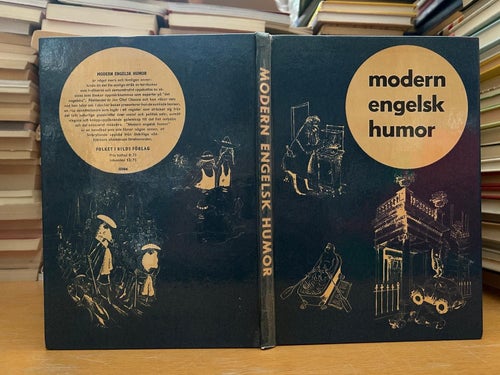 Modern Engelsk Humor av Jan Olof Olsson, bok, Very Fine plus