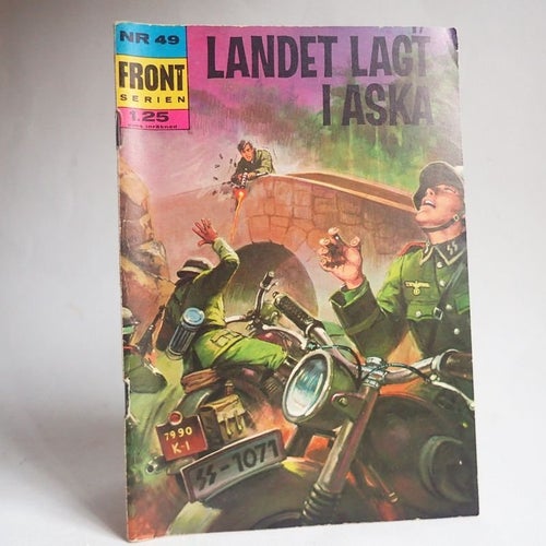 Frontserien nr 49 , 1968. Landet lagt i aska , Krigsserier