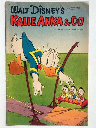 Kalle Anka - 1954:6. VG