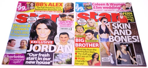 Star Magazine-2 issues included-June 2008-NEW-Weight 510g-FREE postage Sweden