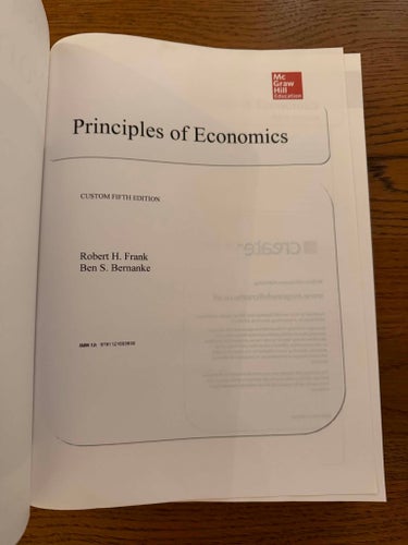 Principles of Economics – Fifth Edition (Robert H. Frank & Ben S. Bernanke)