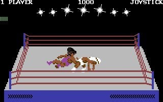 C64: ROCK'N WRESTLE - COMMODORE 64 - SPEL - [Testad] - MELBOURNE HOUSE - 1985