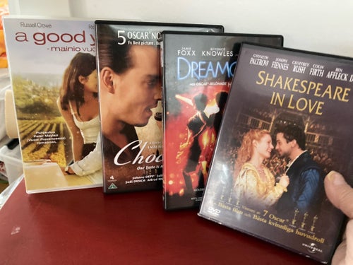DVD-Filmer: A Good Year, Chocolat, Dreamgirls, Shakespeare in Love
