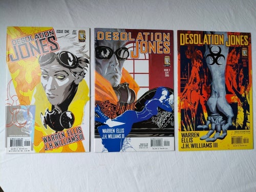 Desolation Jones 1-5 Warren Ellis & J.H.Wiiliams III Wildstorm 2005