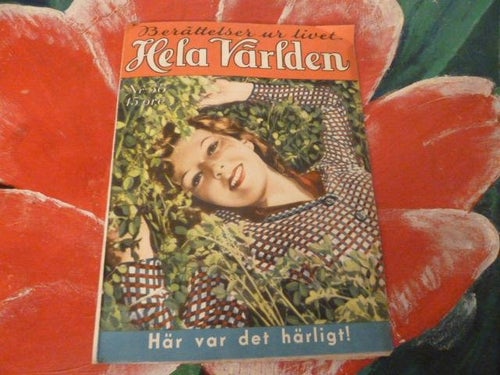 HELA VÄRLDEN, NR 38 -1935, TIDNING