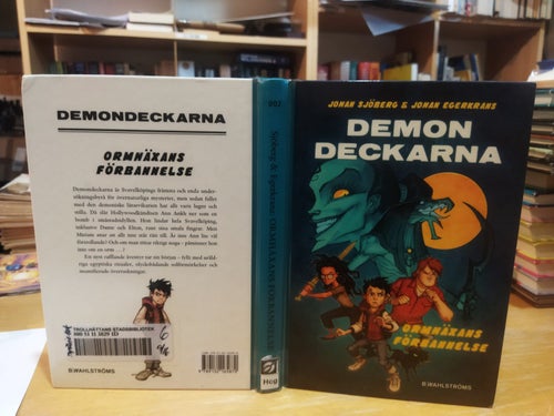 Demondeckarna 2 Ormhäxans förbannelse, Johan Egerkrans. Very Fine plus, BM