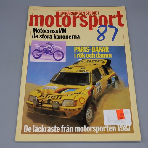 En närgången studie i Motorsport 1987
