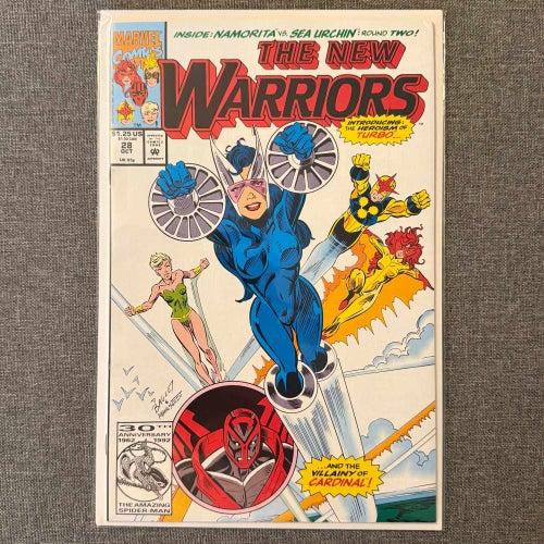 The New Warriors #28 (1992)(Key)