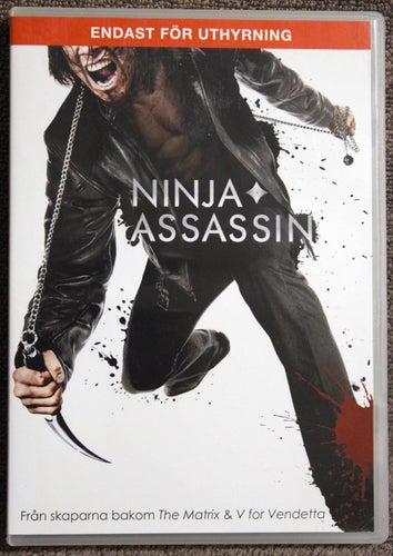 NINJA ASSASSIN DVD
