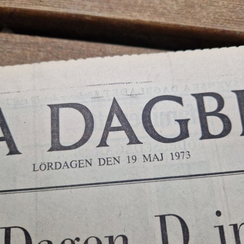 Svenska Dagbladet Lördagen den 19 maj 1973