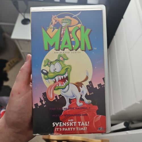 The Mask Animated Series - Vad Tar Ni För Valpen..? / Mask - Utomjordingen (VHS)