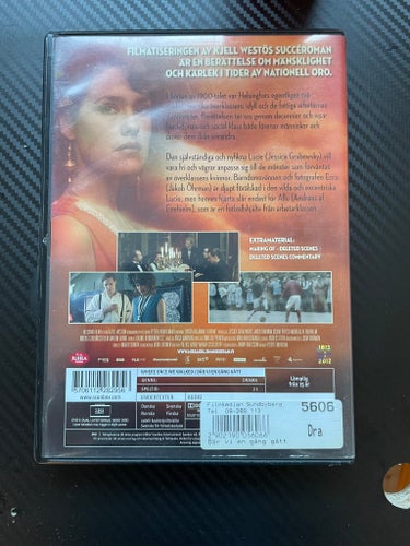 Där vi en gång gått (DVD) Drama från 2011 med Andreas af Enehjelm