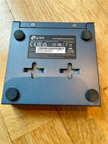 TP-Link TL-SG105 5-Port Gigabit Desktop Switch ver.6.0