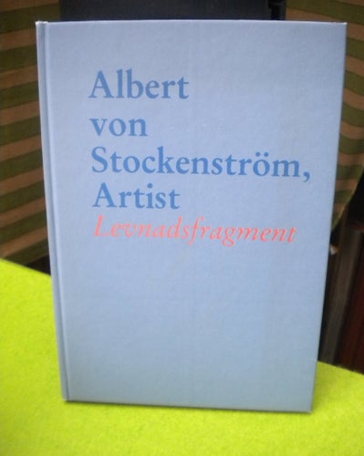 ALBERT VON STOCKENSTRÖM KONST BOK